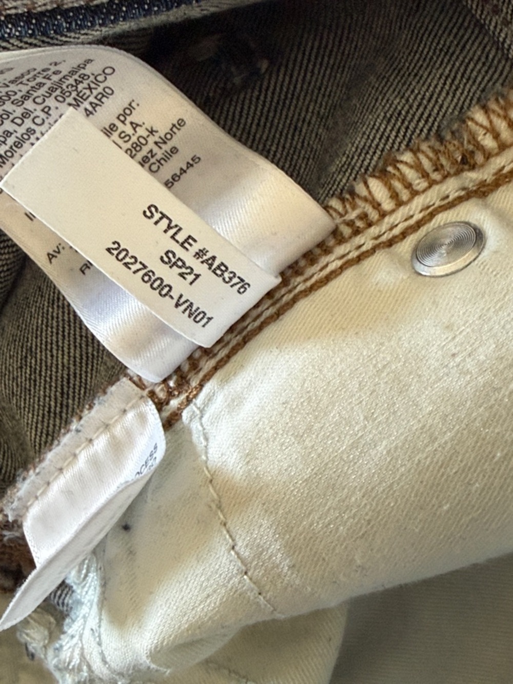 J. Crew 9โ Billie Demi Boot Crop Raw Hem Button Fly Jeans Size 25 - Picture 7 of 13